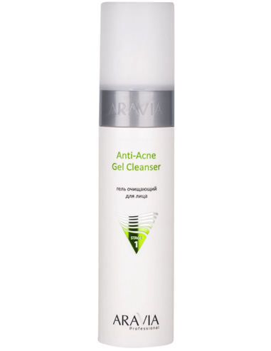 ARAVIA Professional Гель очищающий для жирной и проблемной кожи лица Anti-Acne Gel Cleanser 250мл