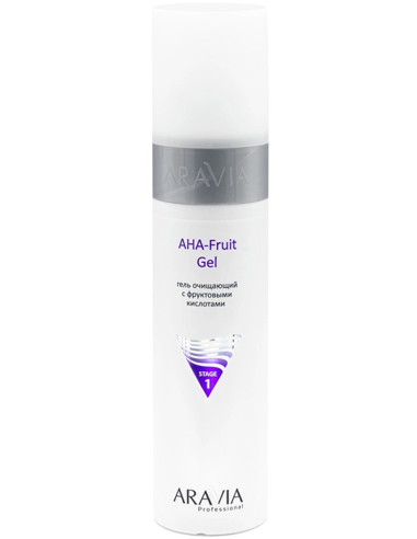 ARAVIA Professional Cleansing gel with fruit acids AHA - Fruit Gel 250ml