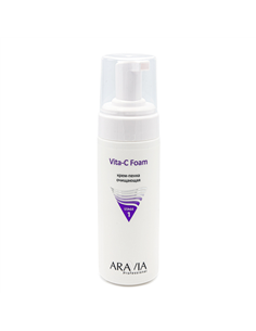 ARAVIA Professional Vita-C Cream-to-Foam cleanser 160ml