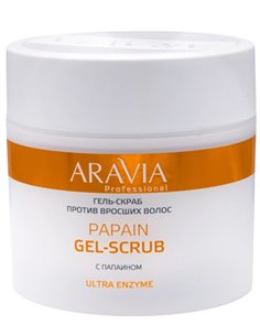 ARAVIA Professional Гель-скраб против вросших волос Papain Gel-Scrub 300мл