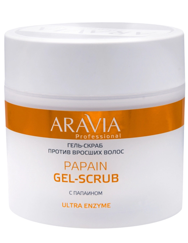 ARAVIA Professional Gel-scrub against ingrown hairs Papain Gel-Scrub 300ml