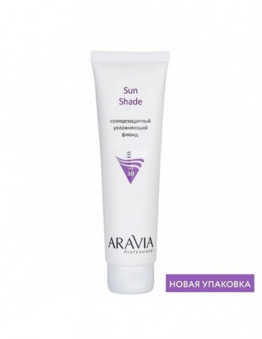 ARAVIA Professional Солнцезащитный увлажняющий флюид для лица шеи и декольте Sun Shade SPF-30 100мл