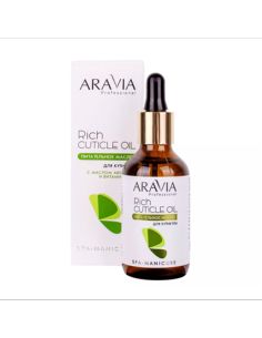ARAVIA Professional Питательное масло для кутикулы с маслом авокадо и витамином E Rich Cuticle Oil 50мл