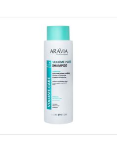 ARAVIA Professional Шампунь для придания объёма тонким и склонным к жирности волосам Volume Pure Shampoo 400мл