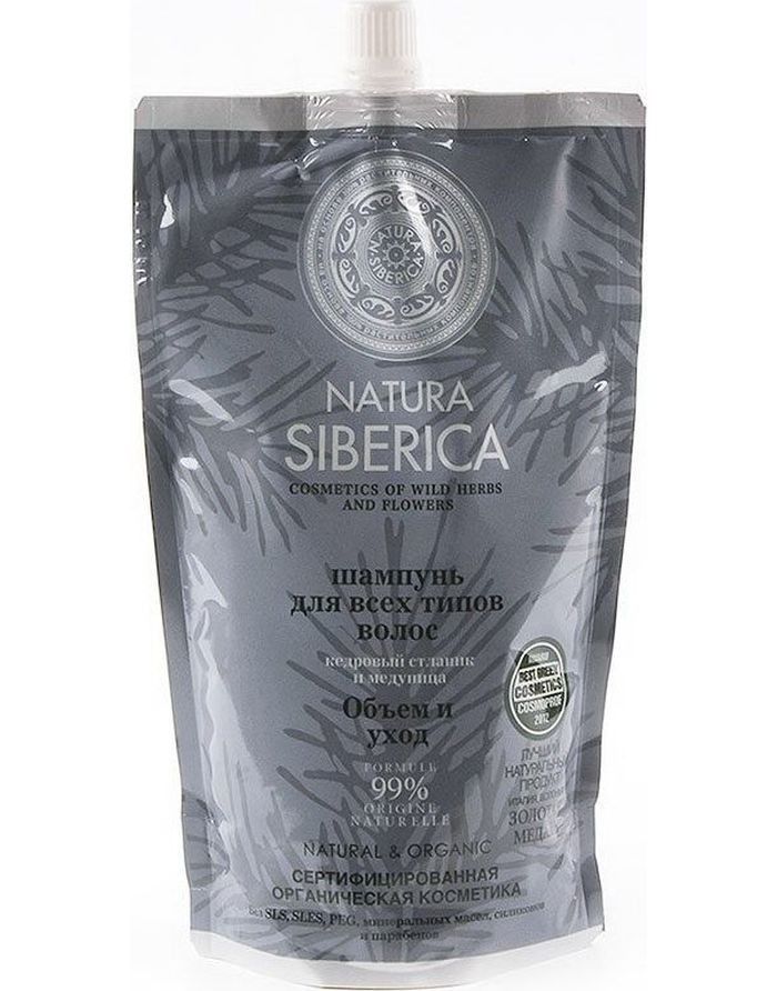 Natura Siberica Шампунь для волос Объем и уход 500мл
