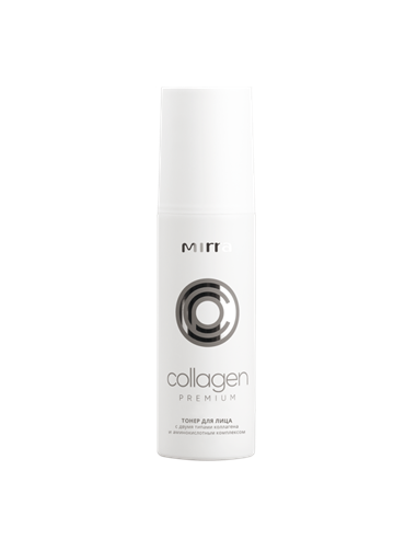 Mirra COLLAGEN PREMIUM Face toner with two types of collagen and amino acid complex 100ml