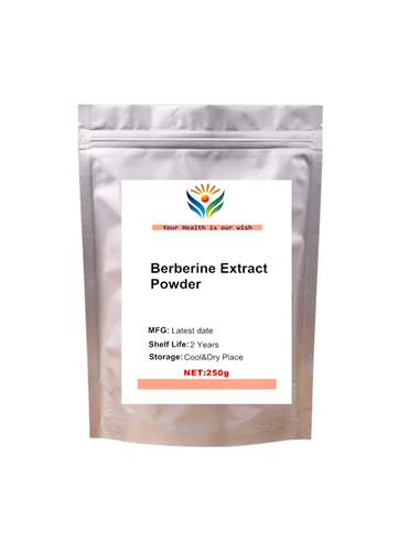 Pure Berberine Powder Extract 98% HCL Controls Sugar, NO FILLER