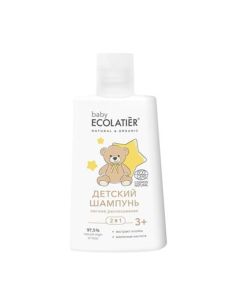 Ecolatier Baby Детский Шампунь 2в1 Легкое расчесывание BABY 3+ 250мл