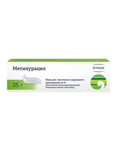 Methyluracil ointment 10% 25g