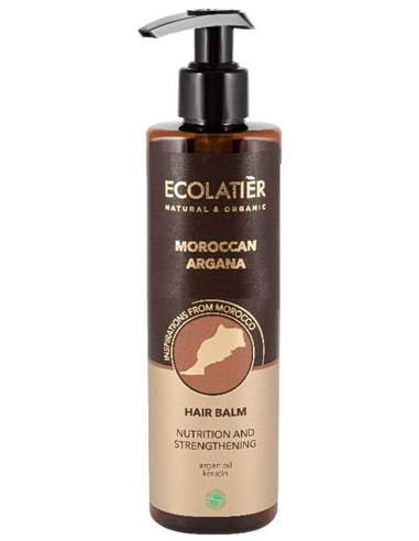 Ecolatier Hair Balm Nourishing and Strengthening MOROCCAN ARGANA 250ml