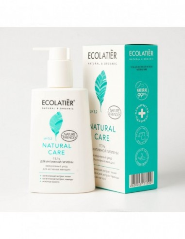 Ecolatier Intimate Gel Natural Certified Care 250ml