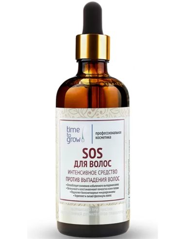 TIME TO GROW SOS for hair - intensive remedy against hair loss 100ml