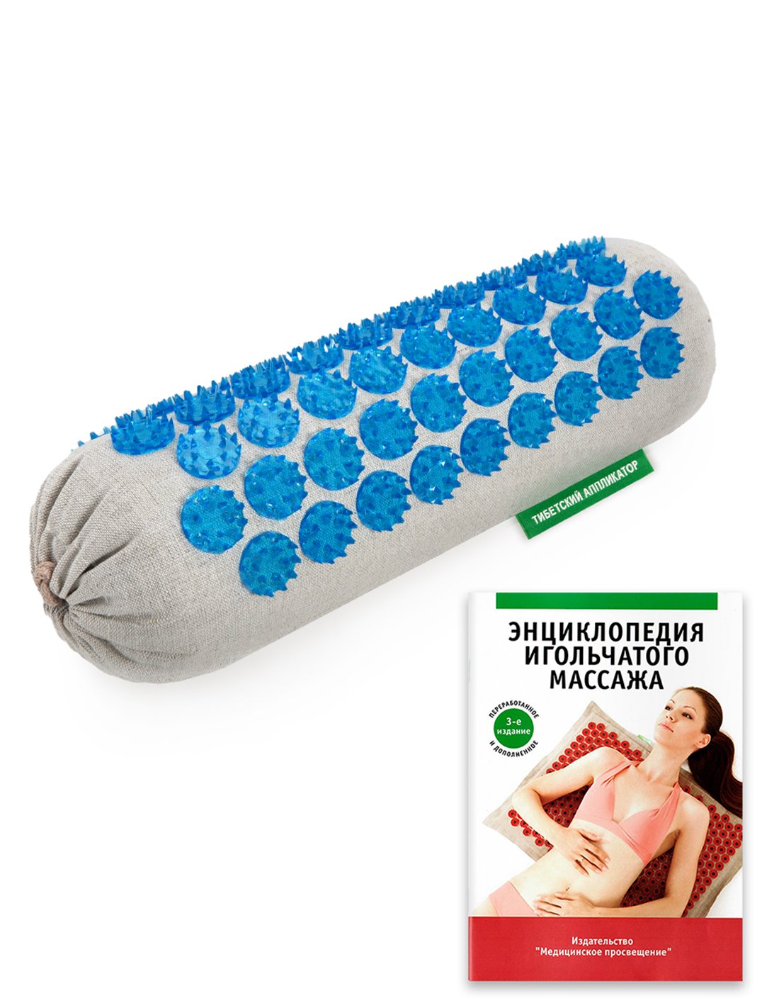 Tibetan Applicator roller universal Blue soft