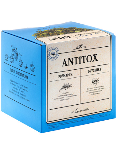 NL Herbal Tea Фиточай Antitox 20 x 2г