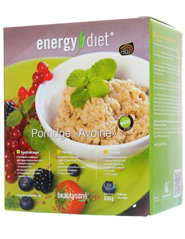 NL Energy Diet HD Oatmeal porridge 450g