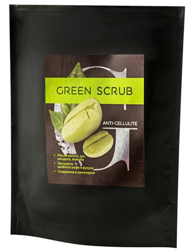 NL Be Loved GREEN anti-cellulite body scrub 250g