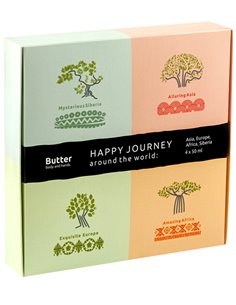 NL Be Loved Happy journey around the world: Asia, Europe, Africa, Siberia 4x50ml