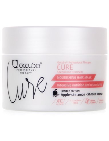 NL Occuba Professional Hair Mask Cure Apple & Cinnamon 200ml