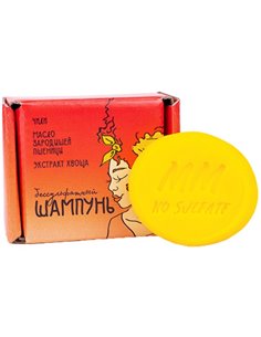 Meela Meelo Твердый шампунь Бессульфатный Чили-масло зародышей пшеницы-экстракт хвоща 55г