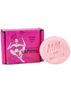 Meela Meelo Твердый шампунь Бессульфатный Аргана-лотос-ши 55г