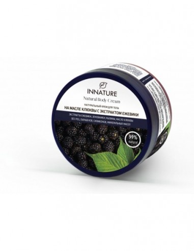 INNATURE Body cream with CRANBERRY OIL WITH BLACKBERRY EXTRACT 250ml