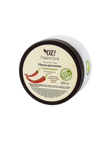OZ! OrganicZone Anti-Hair Loss Strengthening Mask 250ml