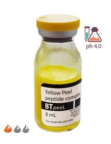 BTpeel Желтый пилинг ретиноевый с пептидным комплексом и пантенолом 8мл