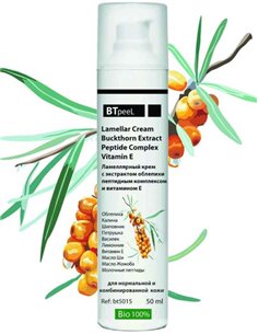 BTpeel Lamellar anti-aging cream with sea buckthorn extract, vitamin E and peptide complex 50ml