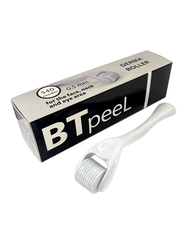 BTpeel Мезороллер для лица, шеи и зоны вокруг глаз универсальный 540 игл 0,5 мм