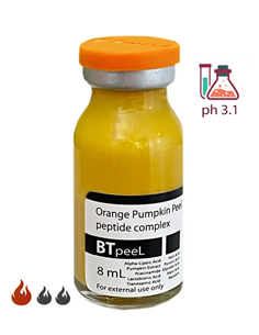 BTpeel Оранжевый пилинг с лактобионовой, альфа-липоевой и транексамовой кислотой, экстрактом тыквы и пептидным комплексом 8мл