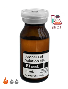 BTpeel Пилинг Джесснера 6% гелевый с витамином Е 10мл