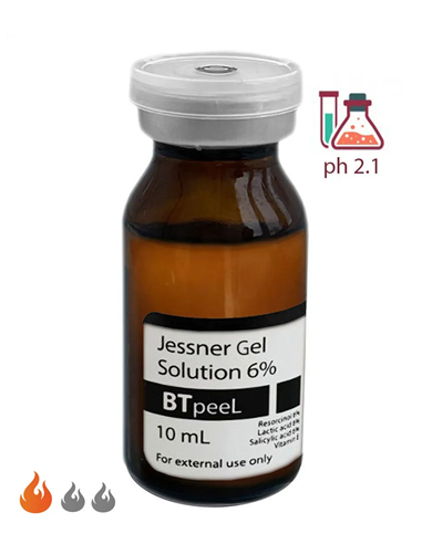 BTpeel Jessner peeling 6% gel with vitamin E 10ml