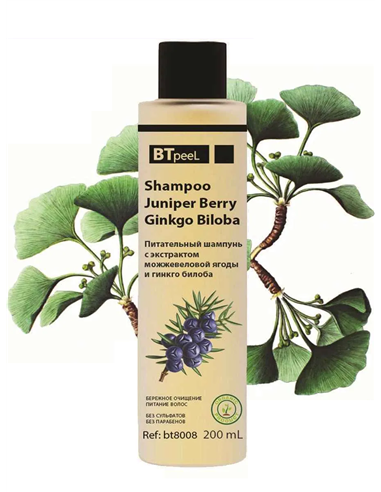 BTpeel Nourishing shampoo with juniper berry extract and ginkgo biloba 200ml