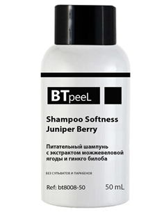BTpeel Nourishing shampoo with juniper berry extract and ginkgo biloba 50ml