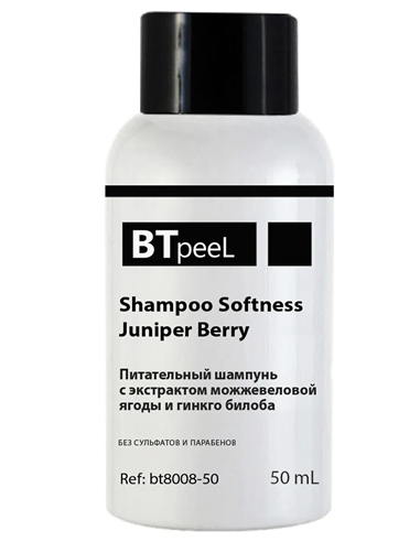 BTpeel Nourishing shampoo with juniper berry extract and ginkgo biloba 50ml