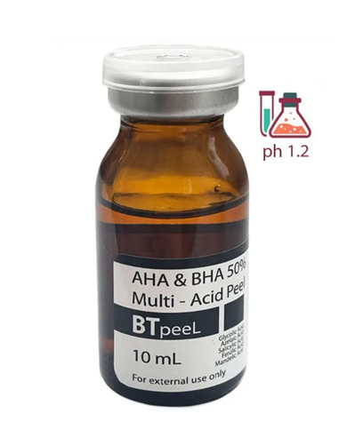 BTpeel Профессиональный пилинг мульти - кислотный АНА и BHА AНA & BНA Multi - Acid Peel 50% 10мл