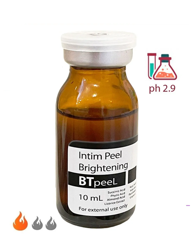 BTpeel Интимный пилинг осветляющий с экстрактом лакрицы, койевой и фитиновой кислотой 10мл