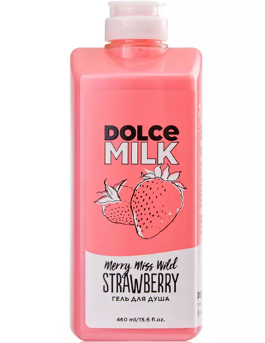 DOLCE MILK Shower Gel Merry miss wild Strawberry 460ml/15.6fl.oz