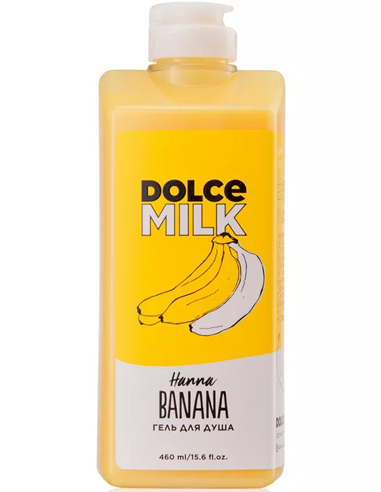DOLCE MILK Гель для душа Ханна Банана 460мл/15.6fl.oz