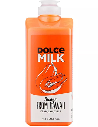 DOLCE MILK Shower Gel Papaya from Hawaii 460ml/15.6fl.oz