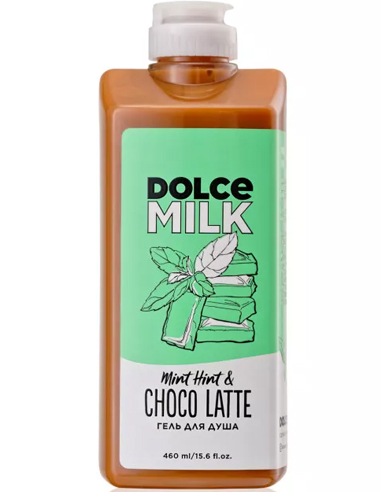 DOLCE MILK Shower Gel Mint hint & Choco latte 460ml/15.6fl.oz