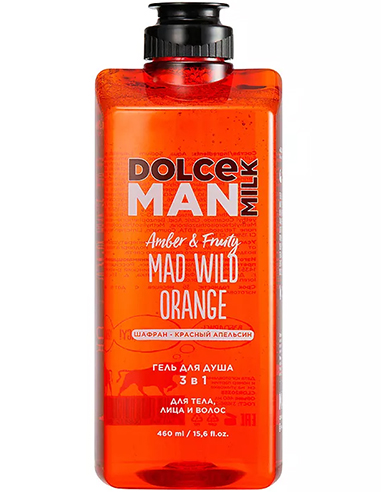 DOLCE MILK MAN Shower Gel Mad wild Orange 460ml/15.6fl.oz