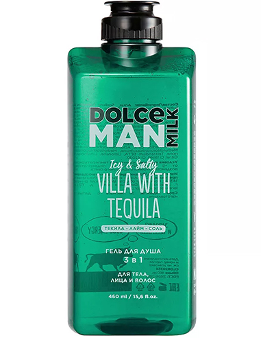 DOLCE MILK MAN Shower Gel Villa with Tequila 460ml/15.6fl.oz