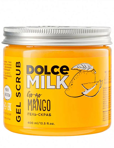 DOLCE MILK Shower Gel-scrub Go-go Mango 400ml/13.5fl.oz