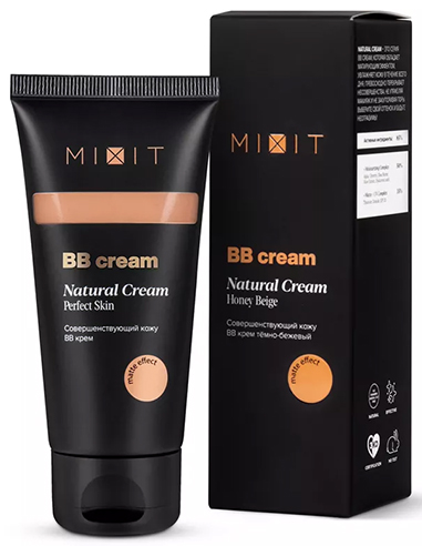 MIXIT Natural Cream BB cream Honey Beige 60ml