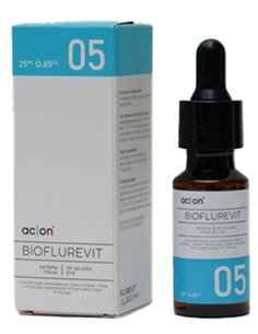 Alcon Биофлуревит глаза-05 склеры глаза 25мл
