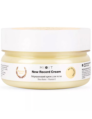 MIXIT New Record Cream Shimmering Body Butter 50ml