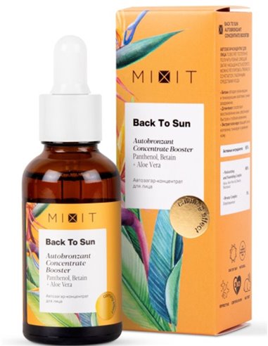 MIXIT Back To Sun Autobronzant Concentrate Booster 30ml