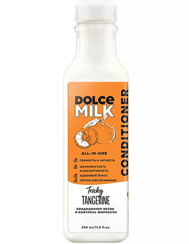 DOLCE MILK Кондиционер Detox и контроль жирности Заводной мандарин 350мл/11.8fl.oz