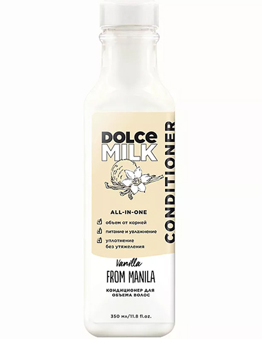 DOLCE MILK Кондиционер для объем волос Ванила-Манила 350мл/11.8fl.oz